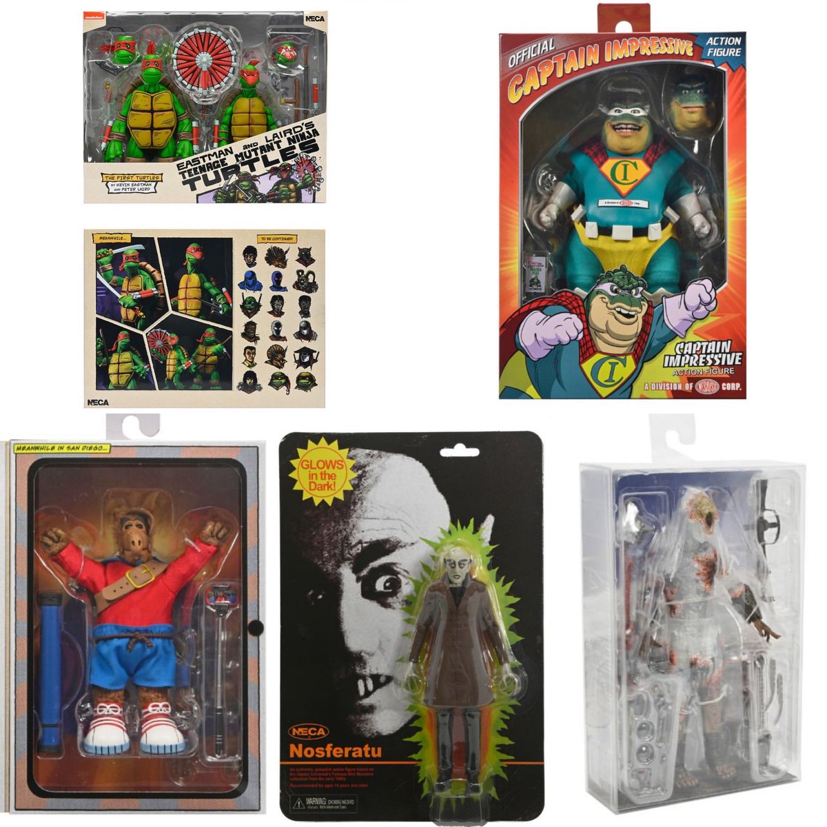 💥NECA SDCC EXCLUSIVES💥

With today’s reveal of the original #TMNT 2-pack, we have a look at the full <a href="/NECA_TOYS/">NECA</a> #SDCC offering! The whole array of exclusives will be available online 6/26-6/28 at thenecastore.com with limited quantities available in-person @comic_con!