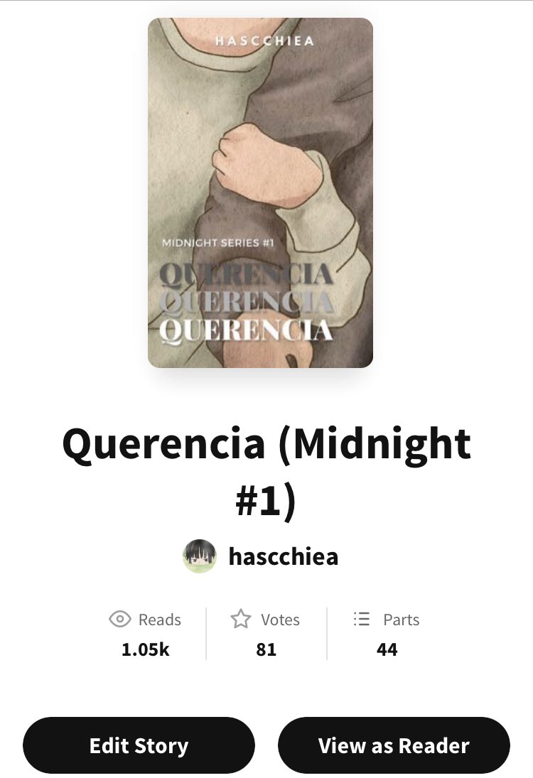 hascchieawp's tweet photo. Querencia (Midnight #1) is now completed on Wattpad. Maraming salamat po sa pagsubaybay n’yo kay Maxeus and Harmony! 🫶🏻🥹

See you, Ela 🫵🏻 https://t.co/Mjv1IgWxSq