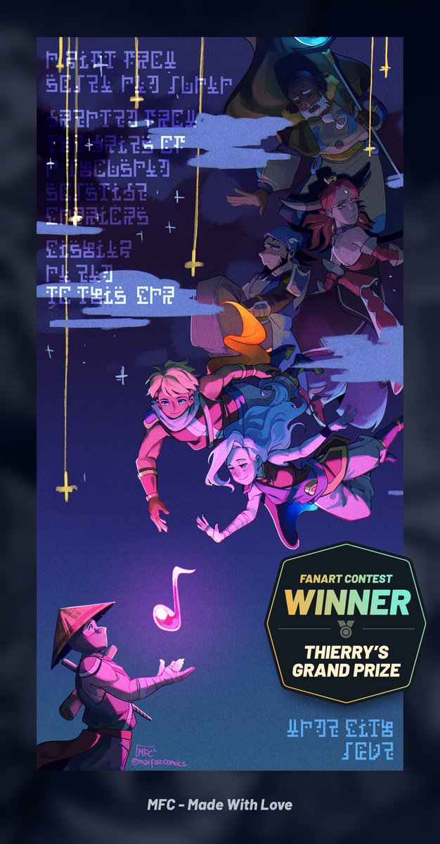 “I actually shed a single tear on this one” 🥲

Congrats to “Made With Love” by <a href="/maifazcomics/">maifazcomics.bsky.social</a> on winning Thierry’s pick for the Grand Prize!

Check out this thread the rest of his top 10.