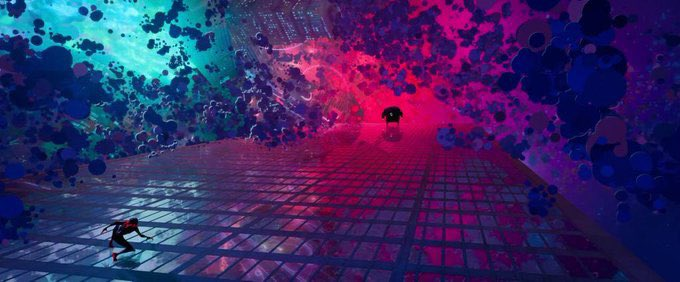 TheCinesthetic's tweet photo. spiderman: into the spiderverse (2018) https://t.co/wCnbbO1KFV