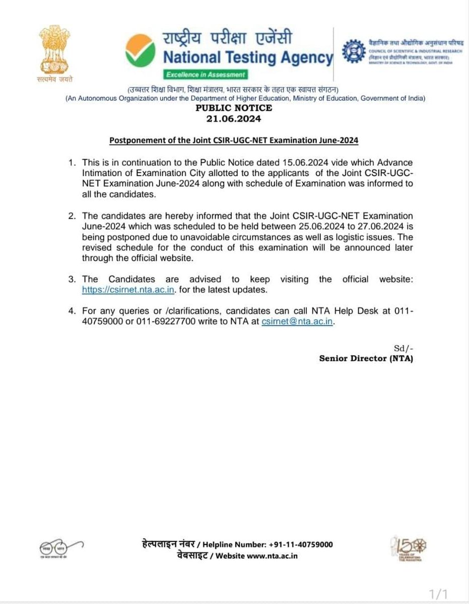 INCMumbai's tweet image. Modi Government kiddin' with kids !!

#CSIR_UGC_NET exam postponed now. This smells fishy! 

#NEET
#NationalTestingAgency
#Mumbai