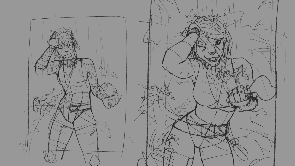 MichiOdai31's tweet photo. I'm going absolutely feral I can't believe I am awakening via hrothgals on FFXIV
Please perceive my WoL's sister I think she is beautiful and I am proud with my sketch! ☺️
Sorry for the furry on the TL, I uh... S-Sorry https://t.co/FGNpJI4hvf