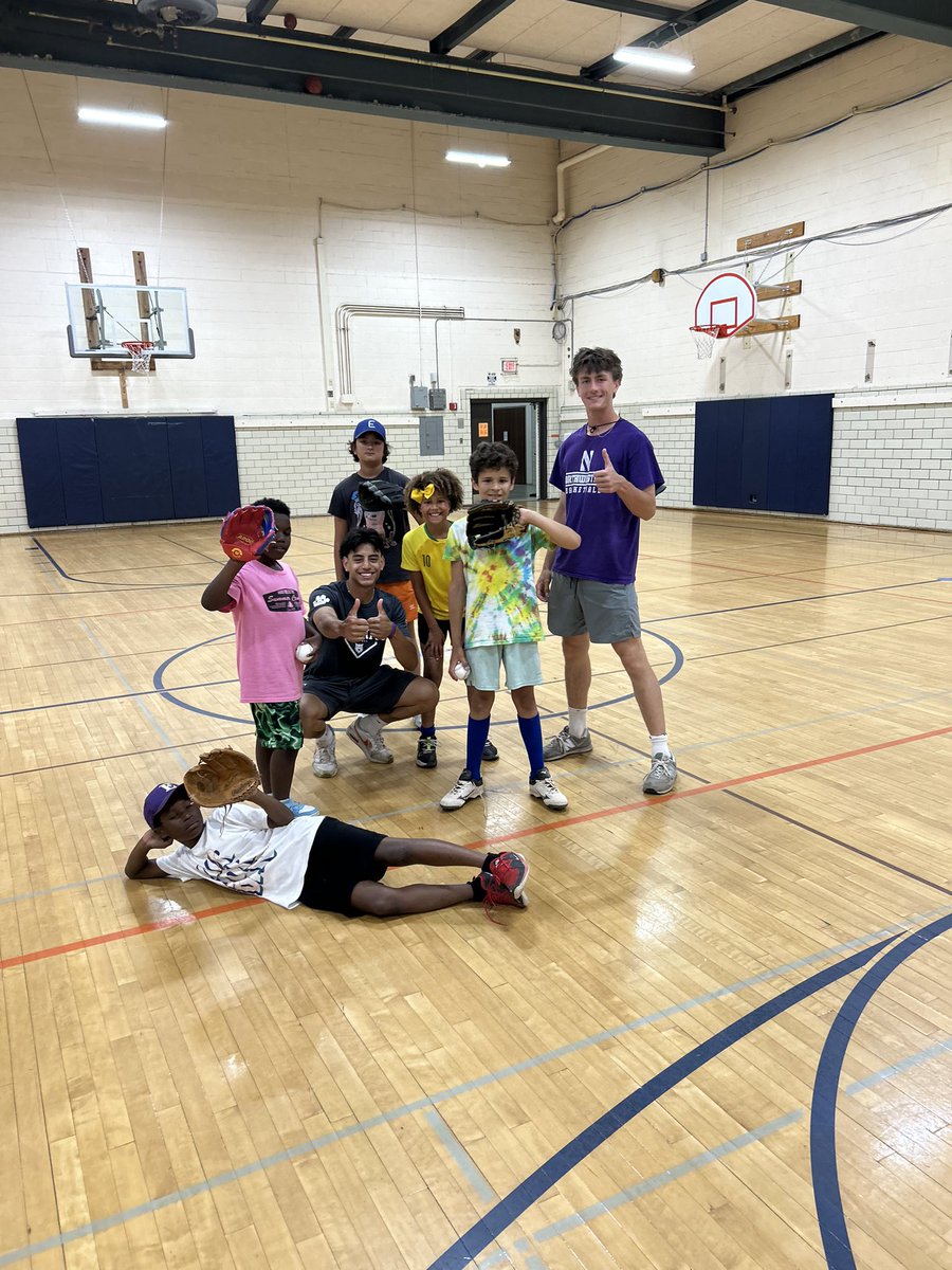 Camp Kuumba Olympics! 🧡💙⚾️🏆 #nationlove