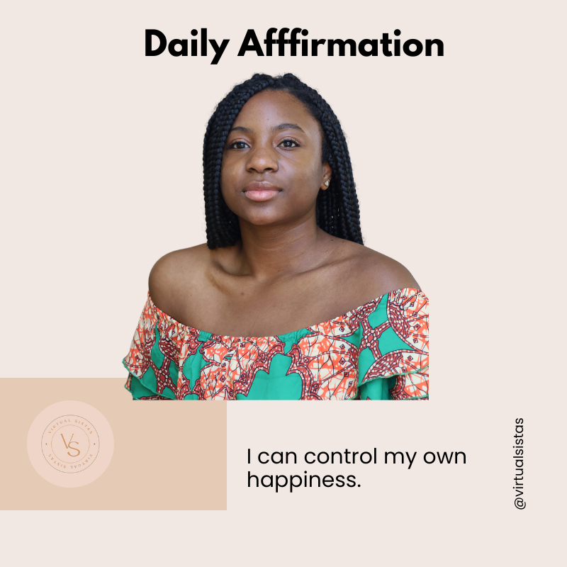 virtualsistas's tweet photo. ✨Daily Affirmation✨
.
I can control my own happiness.
.
.
.
.
.
.

.
.
.
#Virtualsistas #VirtualAssistantService #AIHelp #VirtualWorkforce #OnlineSupport #WorkflowEfficiency #SupportServices #OutsourcedTasks #TaskSolver #BusinessProductivity #TaskHandler #TechSupportVA https://t.co/L1hMzni76j