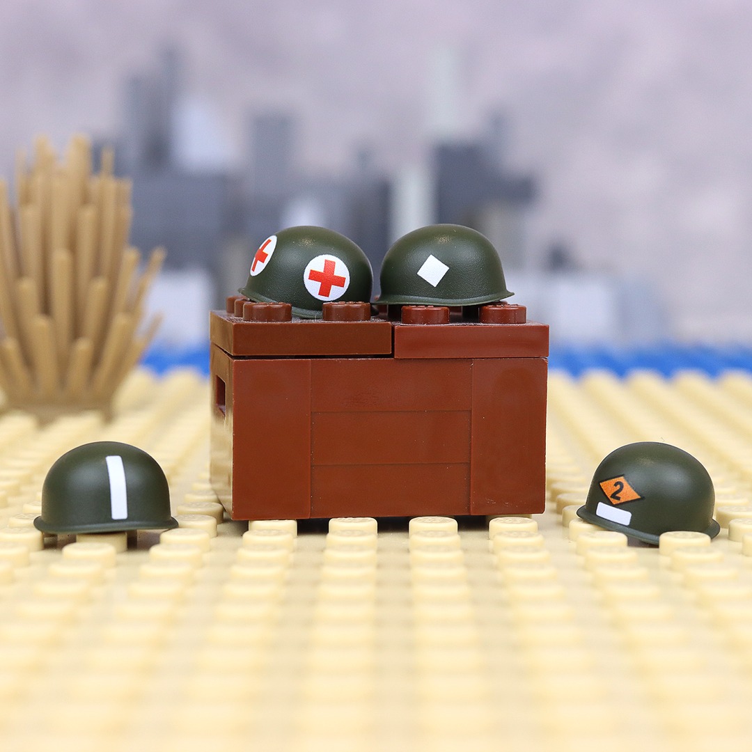 Take a look at this small selection of the brand new WW2 U.S. printed helmets that are now in stock on our website! These are perfect for customising your minifigures so why not treat yourself toady?
-
unitedbricks.com/printed-access…
-
#unitedbricks #lego