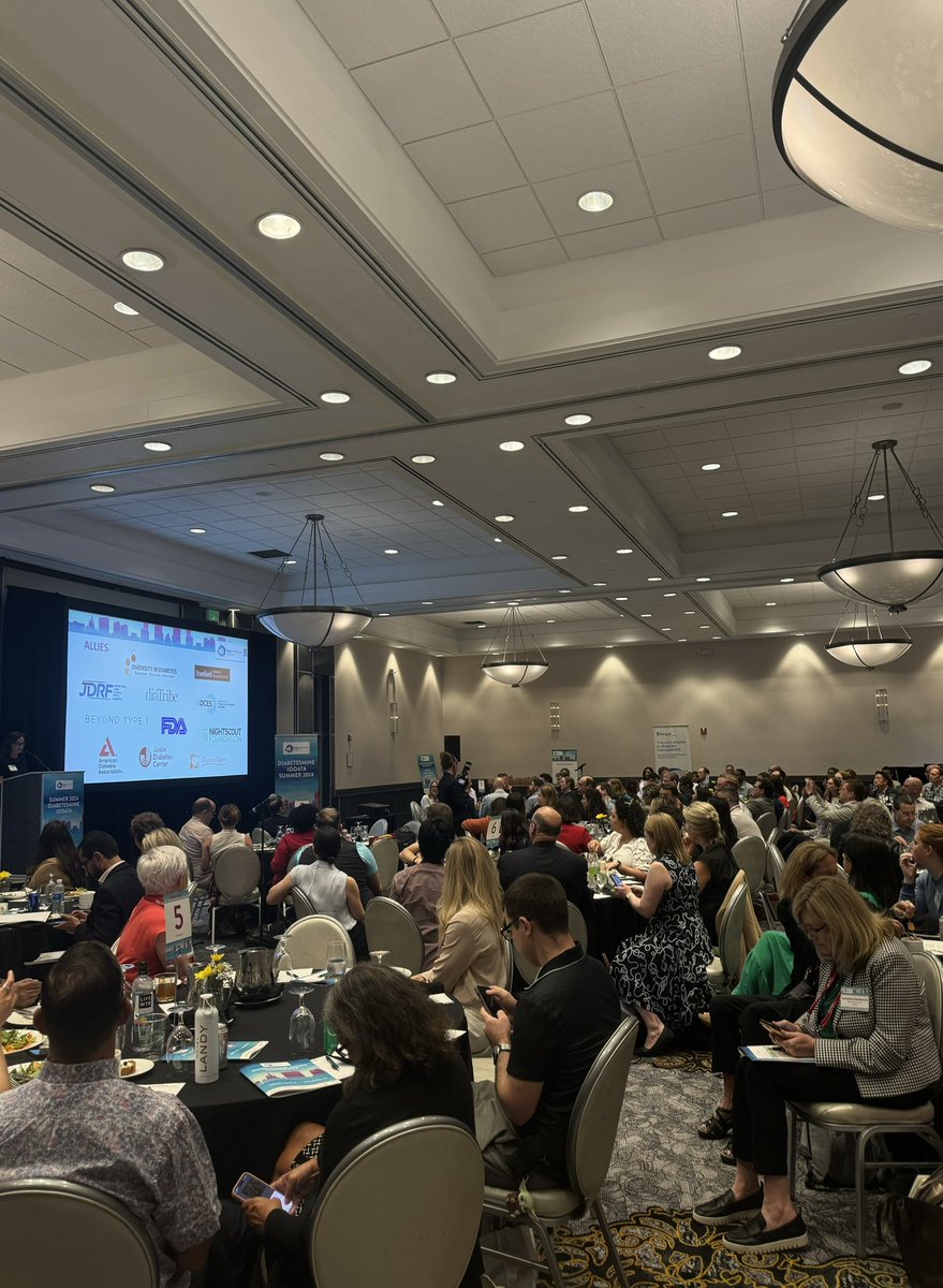 DData_Diabetes's tweet photo. Live from Orlando, FL!

Welcoming a remarkable group of #diabetesinnovators to our Summer DiabetesMine #DData2024 ExChange. Stay tuned for additional highlights from today’s event…💡

#WeAreNotWaiting 
#medtech
#T1D
#T2D
#DOC
#deDOC https://t.co/wV30JIhoIS