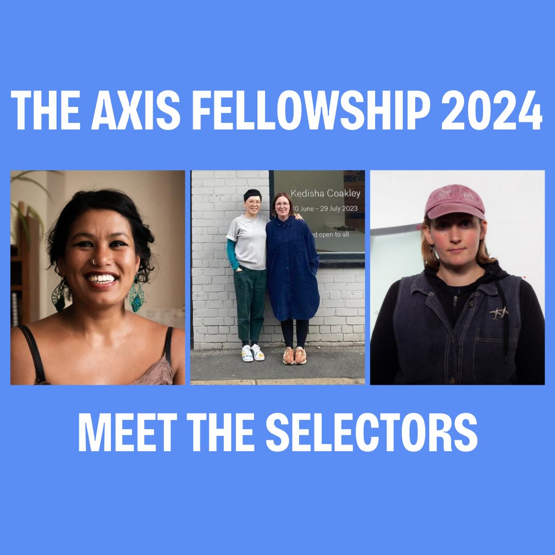 Introducing our guest selectors for the Axis Fellowship 2024:
Diana Ali <a href="/DianaAli22/">Diana Ali</a>, Harriet Bowman, Sunshine Wong and Zoë Sawyer (co-directors at Bloc Projects @BlocProjects).

Apply for the Axis Fellowship 2024!⁠ 

More info: axisweb.org/blog/the-axis-…
⁠