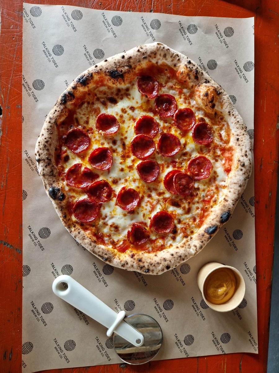 Homemade Sourdough Pizza flying out already 🤌😎😍