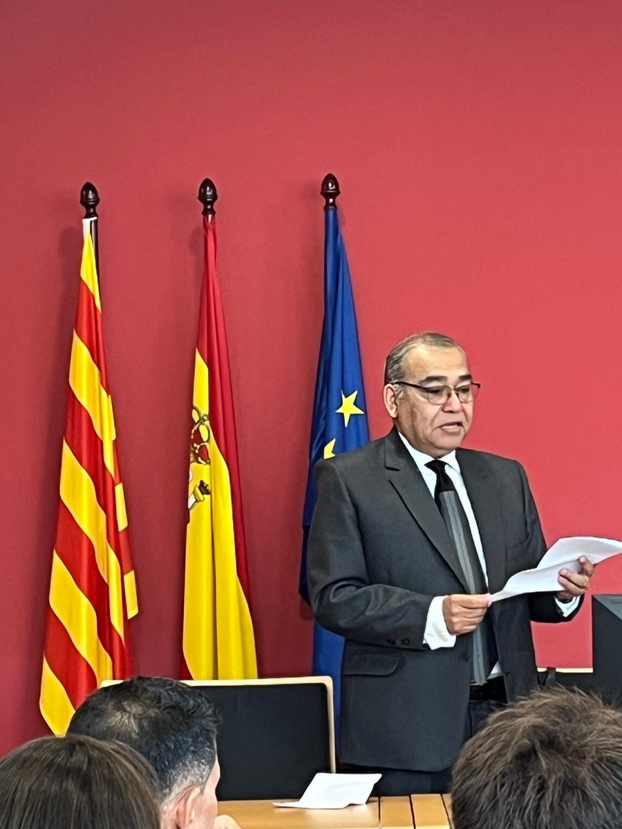 Esc_Judicial's tweet photo. Hoy hemos celebrado el acto de clausura con el que despedimos a las y los integrantes de la primera estancia de la #P11 de #FormaciónJudicialEspecializada #FJE, #magistrados y #magistradas de #Iberoamérica que se han sumergido en el conocimiento del #sistemajudicial español. https://t.co/TPNJdwTph1