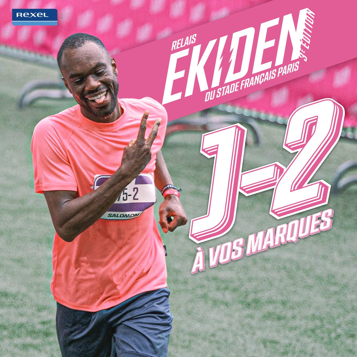 Ekiden du Stade Français Paris (@ekidensfp) on Twitter photo J-2 avant le grand départ 🤩
On a hâte de vous retrouver pour cette troisième édition sous le soleil ☀️
#ekidensfp #running #23juin #3emeedition J-2 avant le grand départ 🤩
On a hâte de vous retrouver pour cette troisième édition sous le soleil ☀️
#ekidensfp #running #23juin #3emeedition