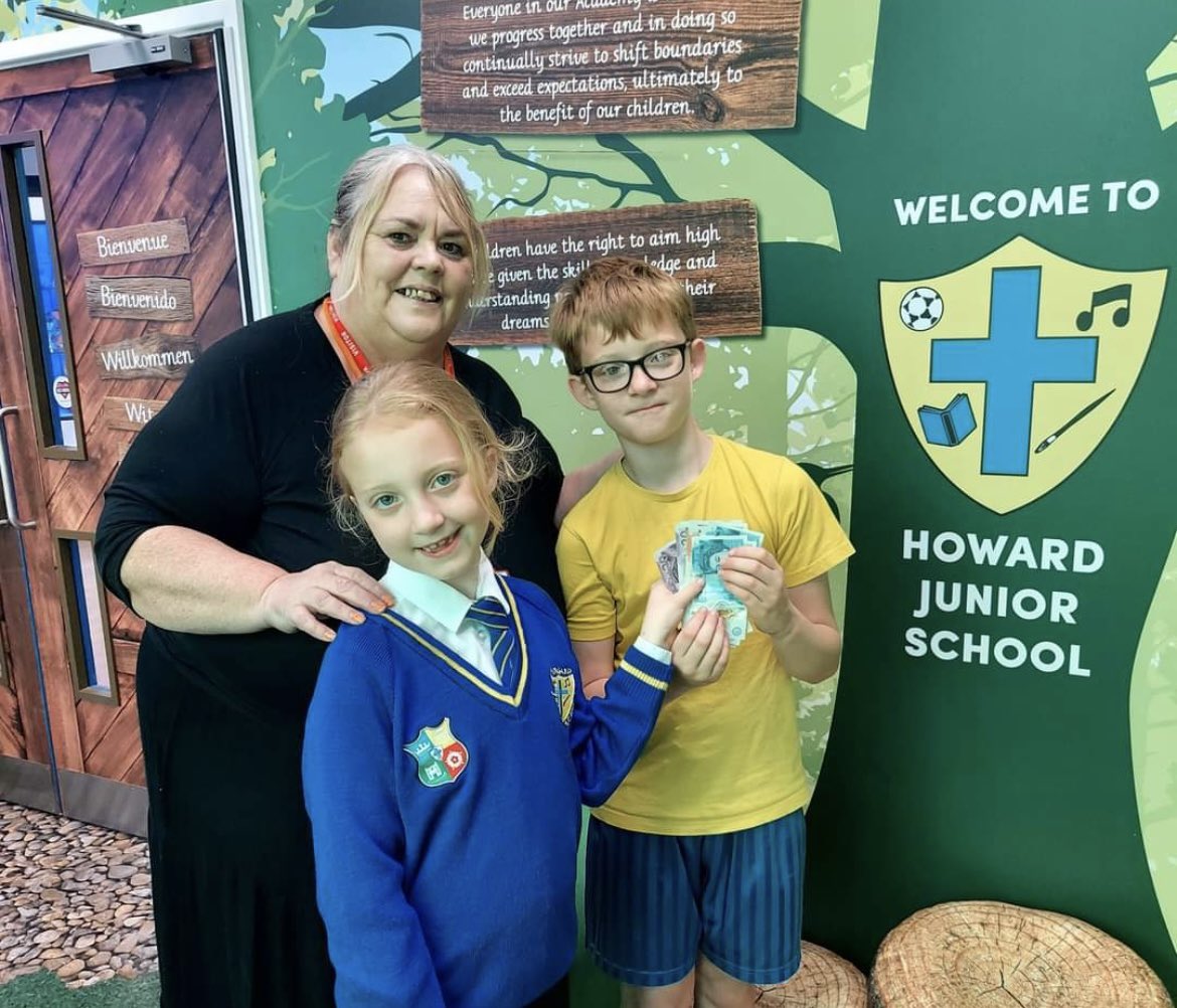 Pupils at Howard recently took part in a non-uniform day to raise funds for the very worthy West Norfolk Young Carers. Monies raised will help provide events and experiences for the Young Carers of West Norfolk. <a href="/EMAT_Edu/">Eastern Multi-Academy Trust</a>