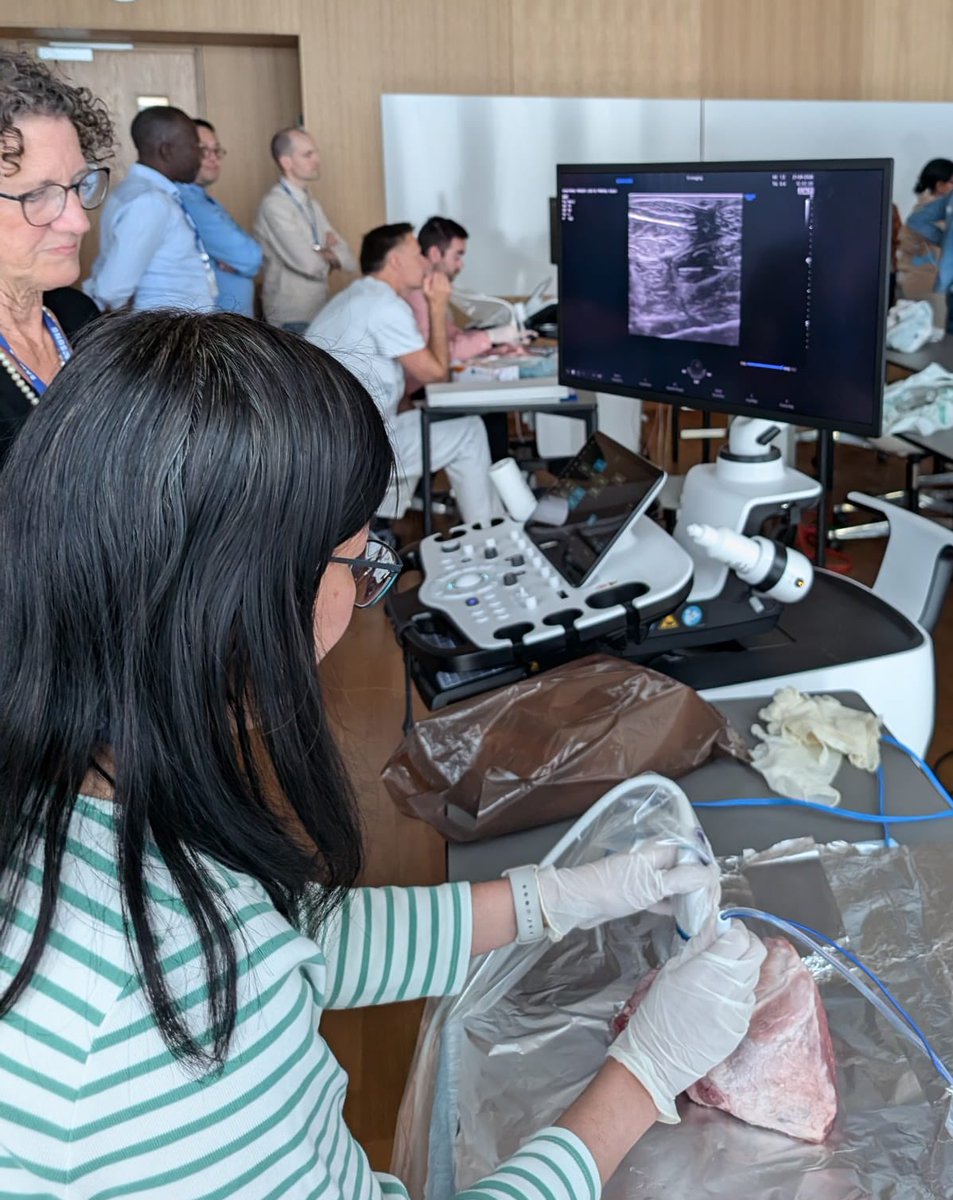 Joan Ma (@drjoanma1) on Twitter photo An incredibly two days of learning at the Ultrasound head and neck course with <a href="/SLTLoulou/">Louise (she/her) 🏳️🌈</a> and <a href="/gemmaclunie/">Dr Gemma Clunie @gemmaclunie.bluesky.social</a>, and meeting the inspirational <a href="/msebe/">Merry Sebelik, MD, FACS, MAMSE</a>. Thank you to all the faculty for your generosity in sharing your knowledge. I have done my first biopsy on an olive🫒 ! An incredibly two days of learning at the Ultrasound head and neck course with <a href="/SLTLoulou/">Louise (she/her) 🏳️🌈</a> and <a href="/gemmaclunie/">Dr Gemma Clunie @gemmaclunie.bluesky.social</a>, and meeting the inspirational <a href="/msebe/">Merry Sebelik, MD, FACS, MAMSE</a>. Thank you to all the faculty for your generosity in sharing your knowledge. I have done my first biopsy on an olive🫒 !