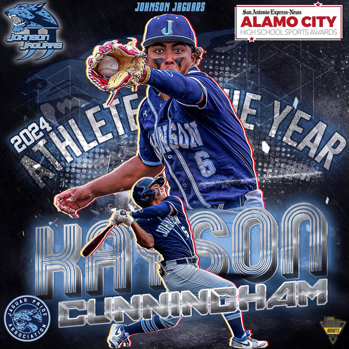 CTJbaseball's tweet photo. Congrats to @KaysonCunningha on his Alamo City Player of the Year, 1st Team All-State, and 1st Team All-District selections #GOJAGS https://t.co/vsqkSrYVal