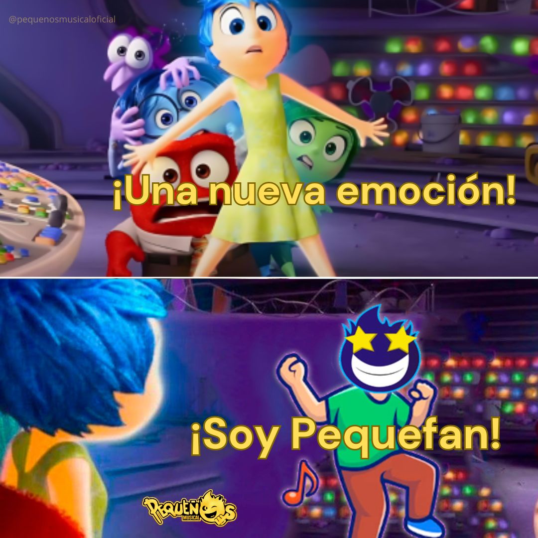 ¡Nueva emoción!
#Pequefan y de corazón   
  #SiSeñor 🤠🎶
#Trend #PequeñosMusical  #intensamentepelicula