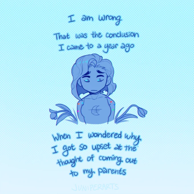 Bit of a personal comic 🥀 (1/4) 