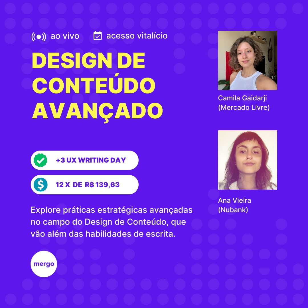 Mergo | Escola de Design tweet media