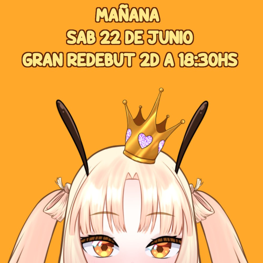 ๐ Nath - VGEN ARTIST ๐ฏ โจ (@nathqueenbee) on Twitter photo ๐ดRECUERDEN ESTE SABADO 22/06/2024๐ด
โHorariosโ
ARG๐ฆ๐ท: 18:30
MEX๐ฎ๐น: 15:30
ESP๐ช๐ฆ: 23:30
๐Twitch: twitch.tv/nathqueenbee
MAรANA ES EL GRAN DIA ( เฉญ หแห )เฉญโกหหห
Recuerden que dan Rt ayudan a que mas personitas se enteren de los horarios.
#NathQueenBee #NathQueenDebut2D ๐ดRECUERDEN ESTE SABADO 22/06/2024๐ด
โHorariosโ
ARG๐ฆ๐ท: 18:30
MEX๐ฎ๐น: 15:30
ESP๐ช๐ฆ: 23:30
๐Twitch: twitch.tv/nathqueenbee
MAรANA ES EL GRAN DIA ( เฉญ หแห )เฉญโกหหห
Recuerden que dan Rt ayudan a que mas personitas se enteren de los horarios.
#NathQueenBee #NathQueenDebut2D