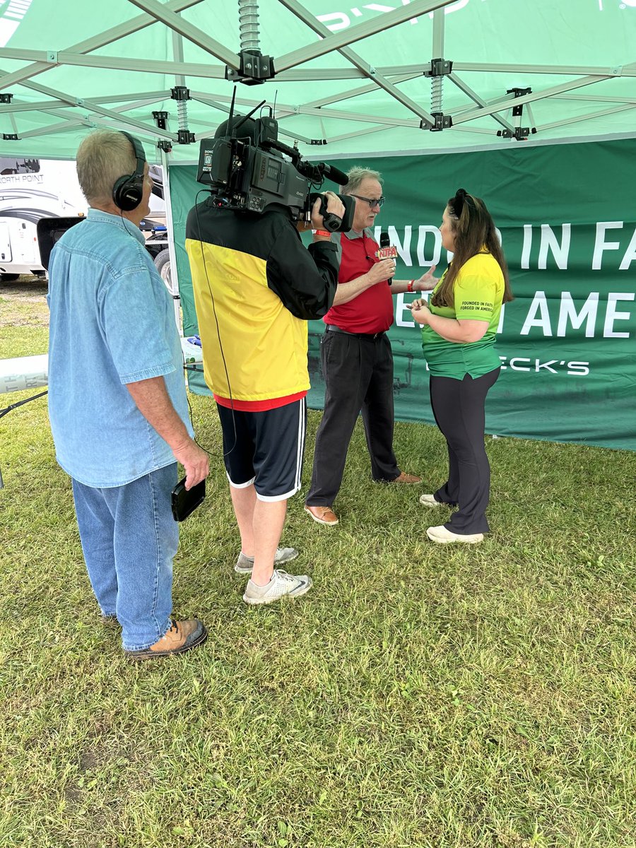 Stop in and say HI.  
We are at the Tomah Tractor pull talking about ⁦<a href="/BecksHybrids/">Beck's Hybrids</a>⁩