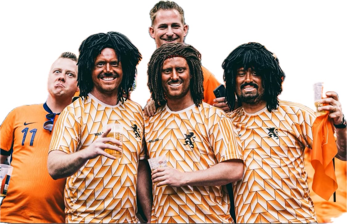 PunkPessler's tweet image. Böse #Buerger und Fans gibt es nicht nur in #Deutschland sondern auch in anderen Ländern der #EU. Zu sehen bei der #EURo2024  #Blackfacing #Netherlands