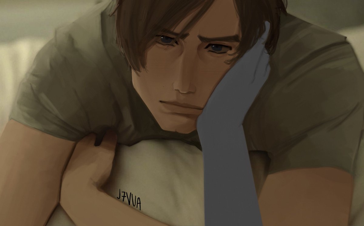 J7VUA's tweet photo. #leonskennedy challengers au https://t.co/a0YhEQwcBj