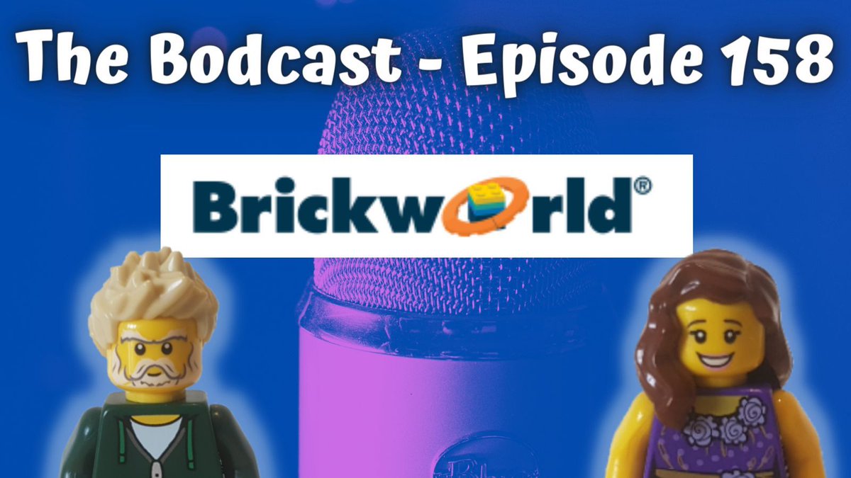 It's new podcast episode day! This week we're reflecting on our first ever Brickworld Chicago! Head over to YouTube to listen! (buff.ly/38EnLsh)
⠀⠀⠀
#lego #podcast #legopodcast #afol #thebrickbods <a href="/lego/">Lego</a> #legonews #legosets #legolife #legoideas