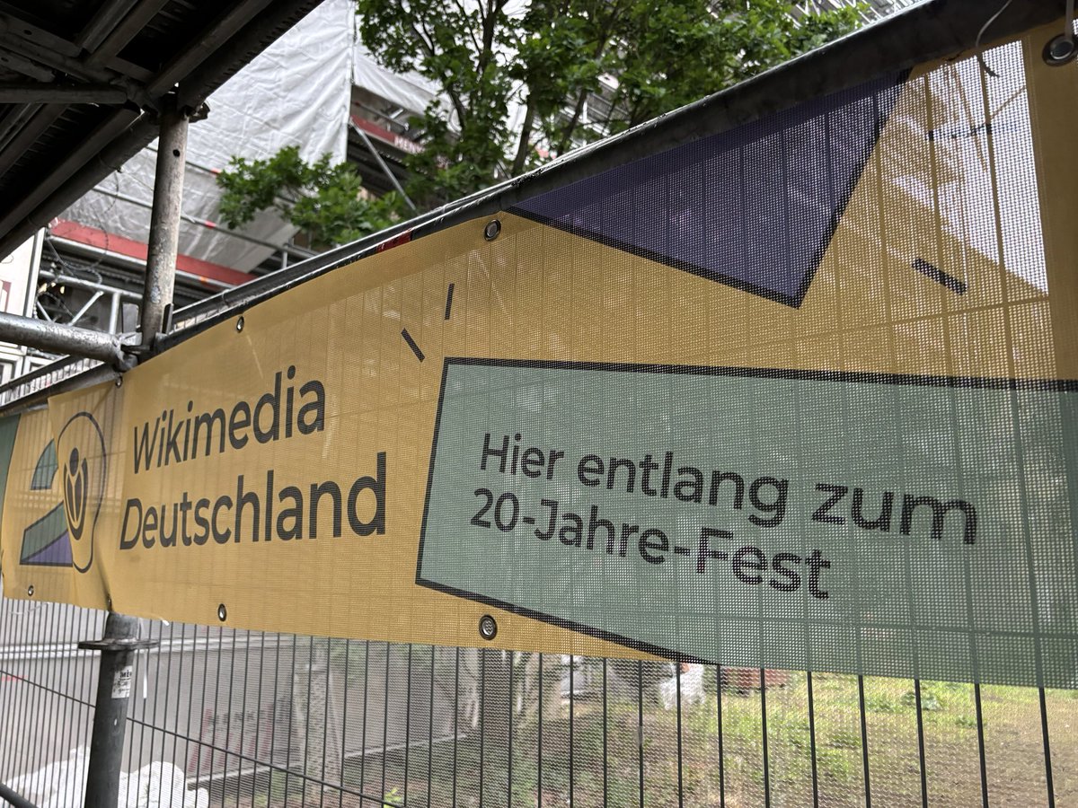Klexikon.de - Wikipedia für Kinder (@klexikon) on Twitter photo Yeah! <a href="/WikimediaDE/">WikimediaDeutschland</a> is celebrating 20 years of Wikimedia Deutschland today in Berlin! The „Geburtstags-Torte“ is ready to eat now 😂 <a href="/pavel/">Pavel Richter</a> <a href="/chumborg/">Christian Humborg @chumborg@bildung.social</a> <a href="/WikimediaAT/">Wikimedia Österreich</a> <a href="/WikimediaEdu/">Wikimedia Education</a> <a href="/WikimediaCH/">Wikimedia CH</a> <a href="/zvandijk/">Ziko van Dijk</a> <a href="/Wikipedia/">Wikipedia</a> Yeah! <a href="/WikimediaDE/">WikimediaDeutschland</a> is celebrating 20 years of Wikimedia Deutschland today in Berlin! The „Geburtstags-Torte“ is ready to eat now 😂 <a href="/pavel/">Pavel Richter</a> <a href="/chumborg/">Christian Humborg @chumborg@bildung.social</a> <a href="/WikimediaAT/">Wikimedia Österreich</a> <a href="/WikimediaEdu/">Wikimedia Education</a> <a href="/WikimediaCH/">Wikimedia CH</a> <a href="/zvandijk/">Ziko van Dijk</a> <a href="/Wikipedia/">Wikipedia</a>