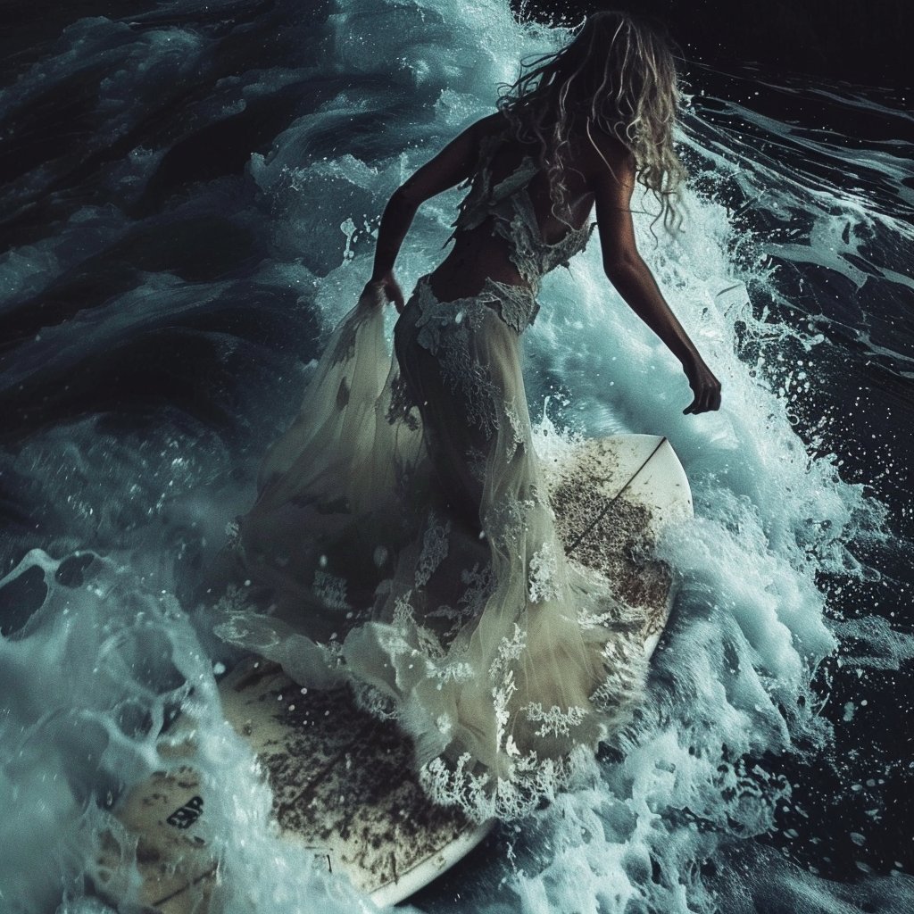 kat1212m2's tweet image. Why I love @StarbeamOne so much. I minted wife's surfing and my amazing friend boughted , Thank you @flokdex