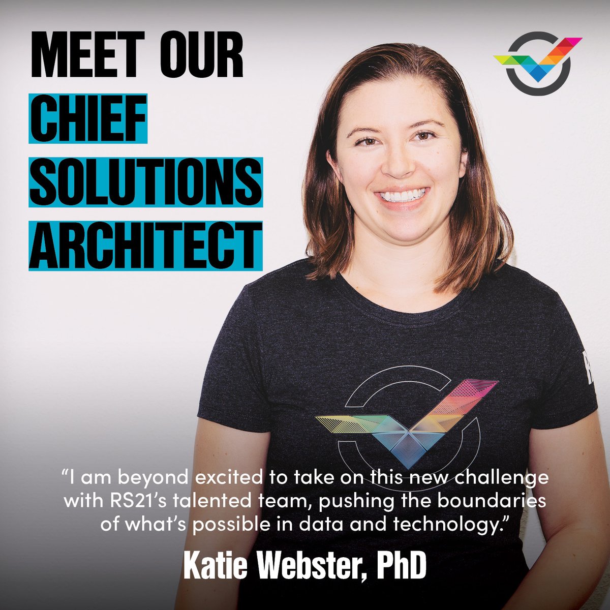 🎉 RS21 is thrilled to announce the promotion of Dr. Kaitlyn Webster to Chief Solutions Architect. With her expertise &amp; leadership, Dr. Webster is driving our mission to deliver innovative data solutions and insights for our partners.

Read more: prweb.com/releases/rs21-….