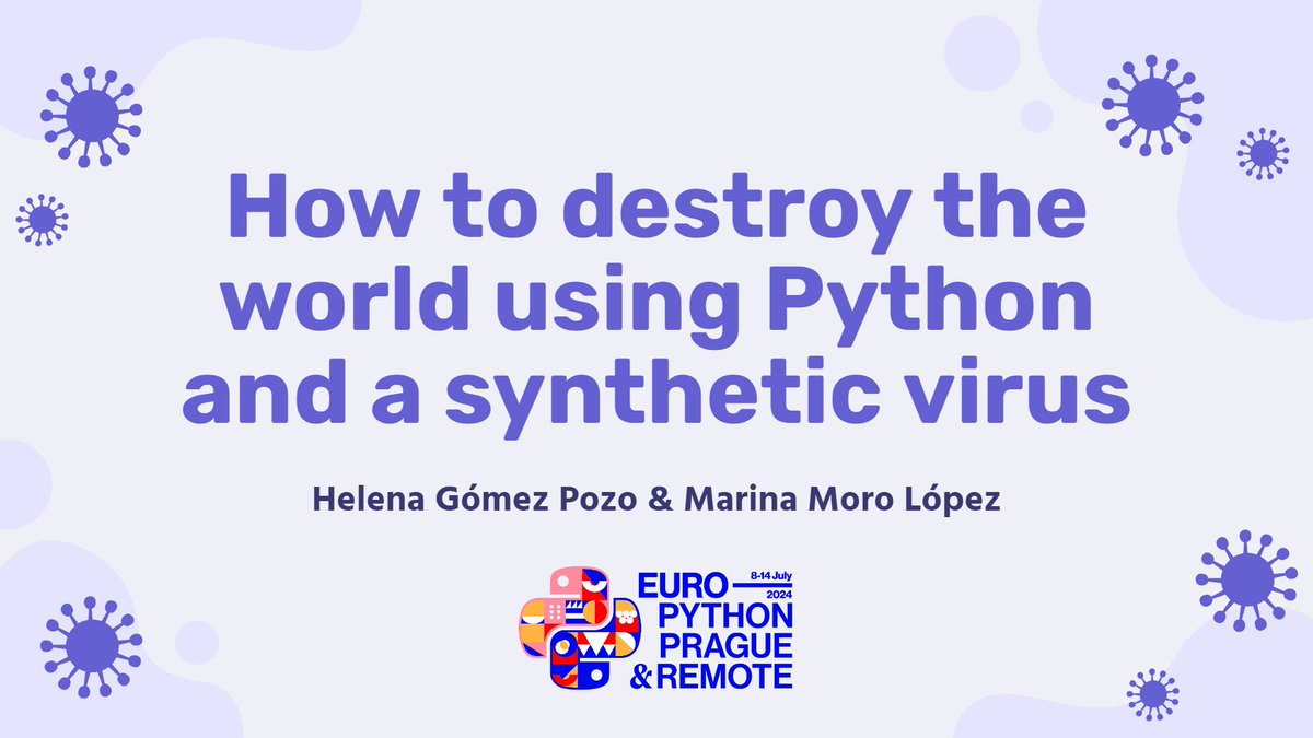 marinamorolopez's tweet image. My favorite part of the talks (besides actually giving them): making the slides 🖼️ See you in Prague for the #europython2024! 💜 @europython @HelenaGomezPz