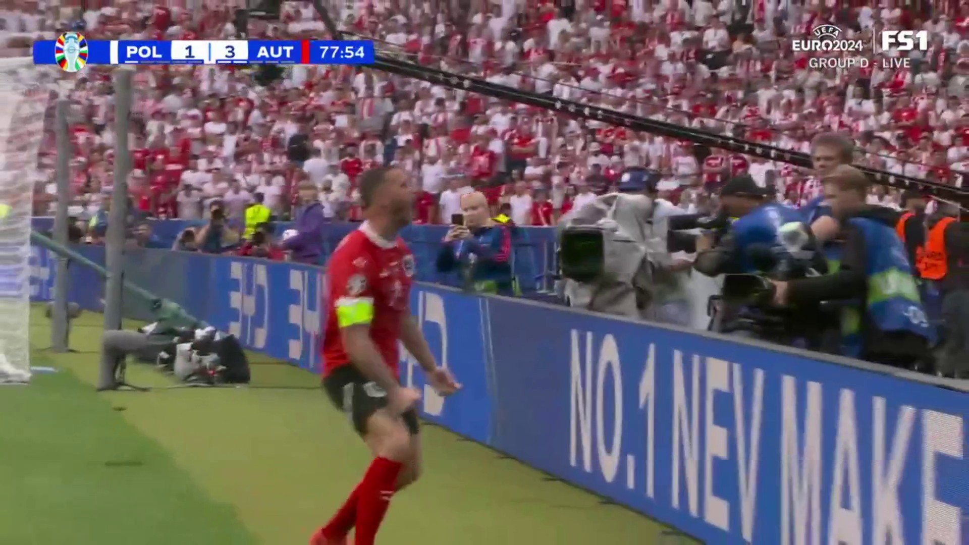 Too easy for Marko Arnautović 🎯Austria makes it 3-1 🇦🇹