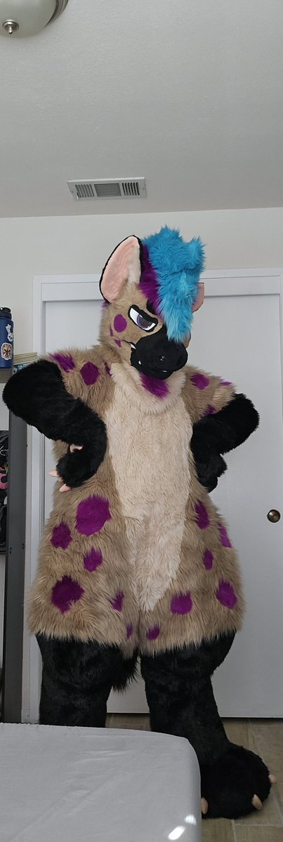 ZWulfen's tweet photo. It's been a while since I've posted, so I thought I'd post a Fursuit Friday with my new suit thanks to @Kazztheaussie! Have a good day everyone! #fursuitfriday https://t.co/pQZQNSrJRS