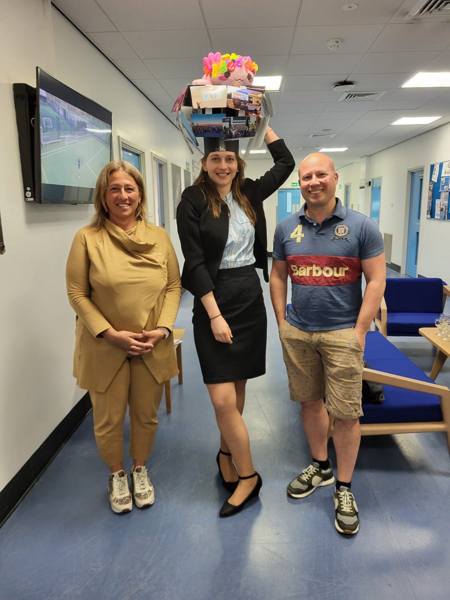 Very proud of my PhD student, <a href="/joannasakowska/">Dr Joanna Sakowska</a>, who just passed her VIVA today! She won the first Bell-Burnell scholarship back in 2020 to do her PhD under my supervision and has been a diversity champion since then. Well done Dr Sakowska 🥰.