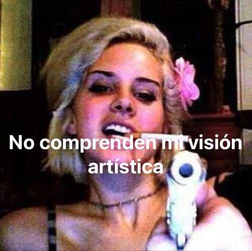 me hace ver tonta?