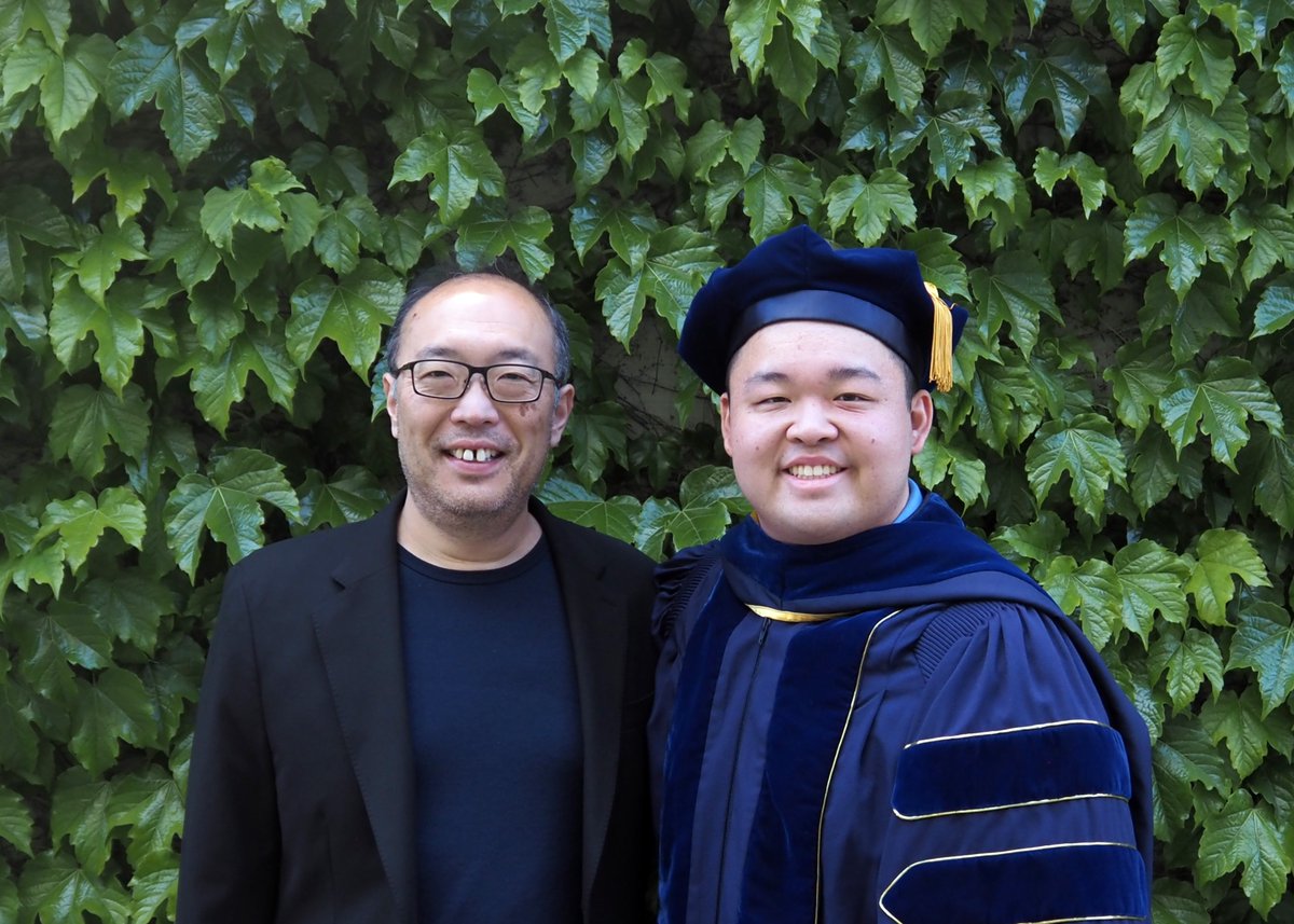 Ethan Toriki (@ethantoriki) on Twitter photo What an insane journey. Last month, I graduated from <a href="/UCBerkeley/">UC Berkeley</a> with my PhD in Chemical Biology.
I am eternally grateful to my mentor <a href="/DanNomura/">Dan Nomura</a>, my family, and all the wonderful friends I have made during my time in The Bay. Thank you so much for your never-ending support! What an insane journey. Last month, I graduated from <a href="/UCBerkeley/">UC Berkeley</a> with my PhD in Chemical Biology.
I am eternally grateful to my mentor <a href="/DanNomura/">Dan Nomura</a>, my family, and all the wonderful friends I have made during my time in The Bay. Thank you so much for your never-ending support!