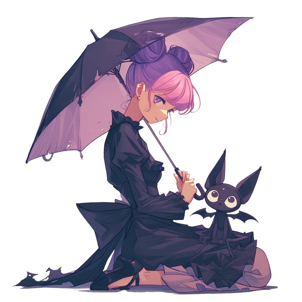 ClemsStepn's tweet photo. Contest #1 - Blackmarket Baroness 

This is Rainita ! 

She is the descendant of one of the strongest Gas Hero players, often arriving in the final of Gas War.

She can protect herself from the rain thanks to her umbrella improved by the blacksmiths of Alliance X, she is incredibly fast. ☔️

#GasHero #GasHeroSkins