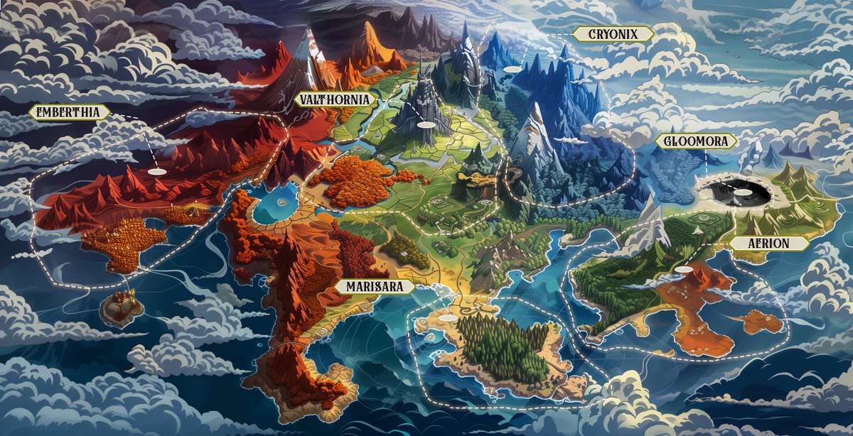 Darkseiders 🔥😍

Discover the world of Zenthos, the planet of the DarkSeiders.

During the coming weeks, you will be able to discover the different lands and families with the map 🗺️

You can find the whole lore available in Discord.

as always Stay Dark 🩶🌑