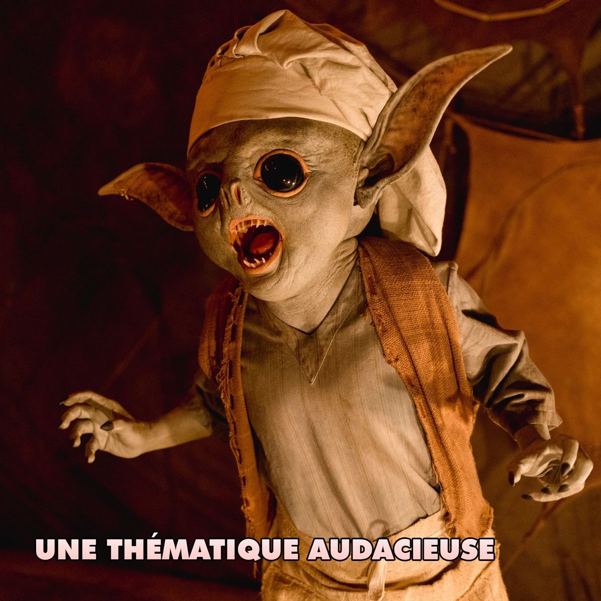 HistWho's tweet photo. Autre point fort : les légendes. Si j'étais quelque peu sceptique sur l'arrivée des légendes dans les 60 ans, celles-ci amènent un vrai renouveau et une fraîcheur bienvenue, qu'ils s'agissent de créatures (les Goblins en têtes) ou dans les idées de mises en scène (la musique... https://t.co/R7JouMYBqW
