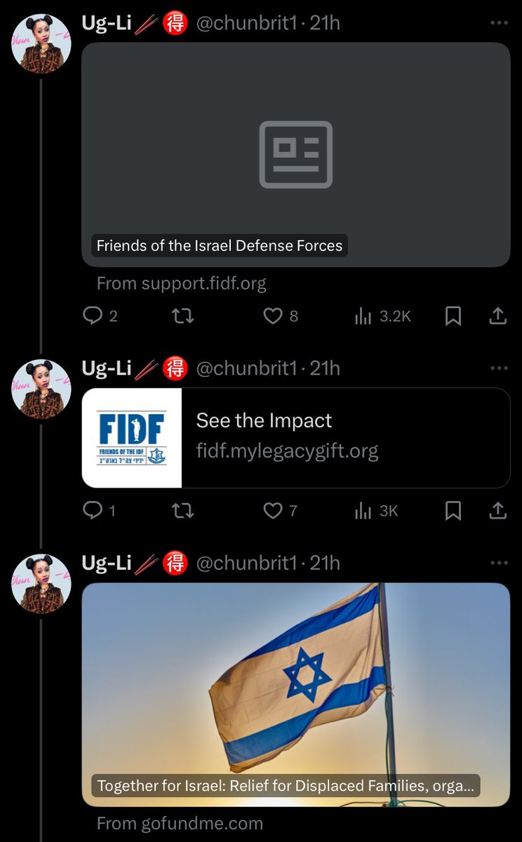 ‼️PLEASE BE CAREFUL WHEN SPREADING AROUND GFM THREADS‼️

This seems like a legitimate thread for Palestine but in the replies they’re actually filled with isnotreal gfms. If you see this person just block and report and continue to share REAL Palestine support threads.