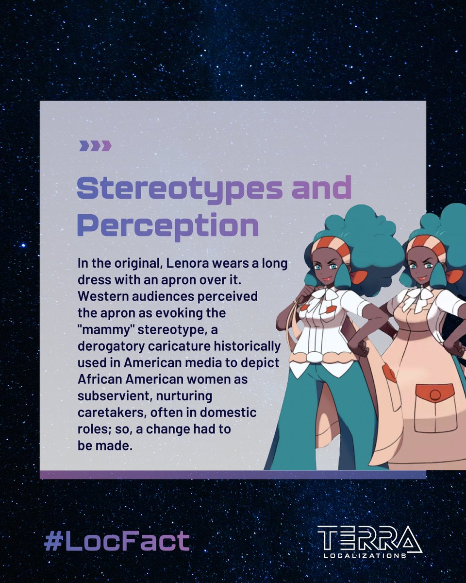 Terra_Loc's tweet photo. 🎮 #Localizing major franchises is challenging, especially when you consider how culturally diverse the target audiences are. The #Pokemon franchise is one that has made some controversial blunders that have hindered #Inclusion. Learn more about it in today’s #LocFact! 

#Gaming https://t.co/6REEicyk40