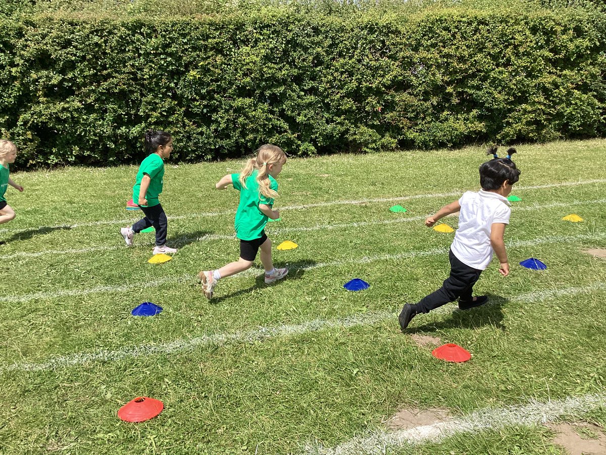 HighwoodPrimF1's tweet photo. Working hard on our Sports Day preparations. We are amazing! https://t.co/9kdvCUbsSd