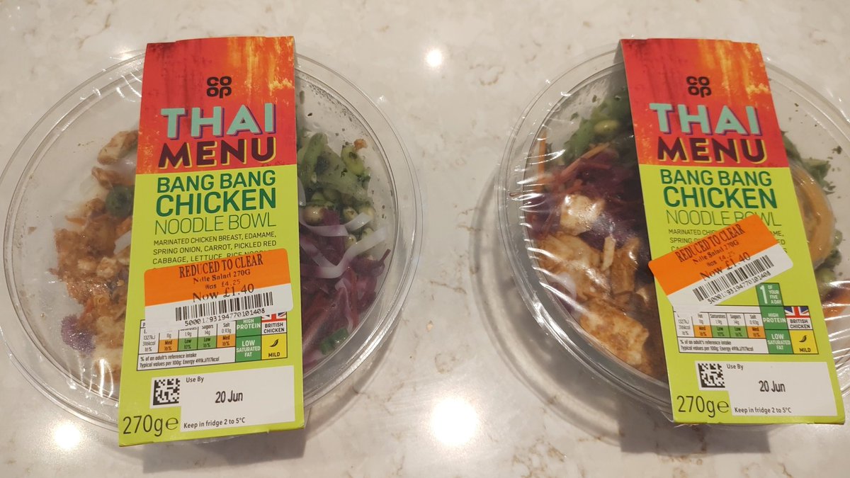 Part of my #TooGoodToGo bag from <a href="/coopuk/">Co-op</a> forms part of a Thai feast for three. #nofoodwaste