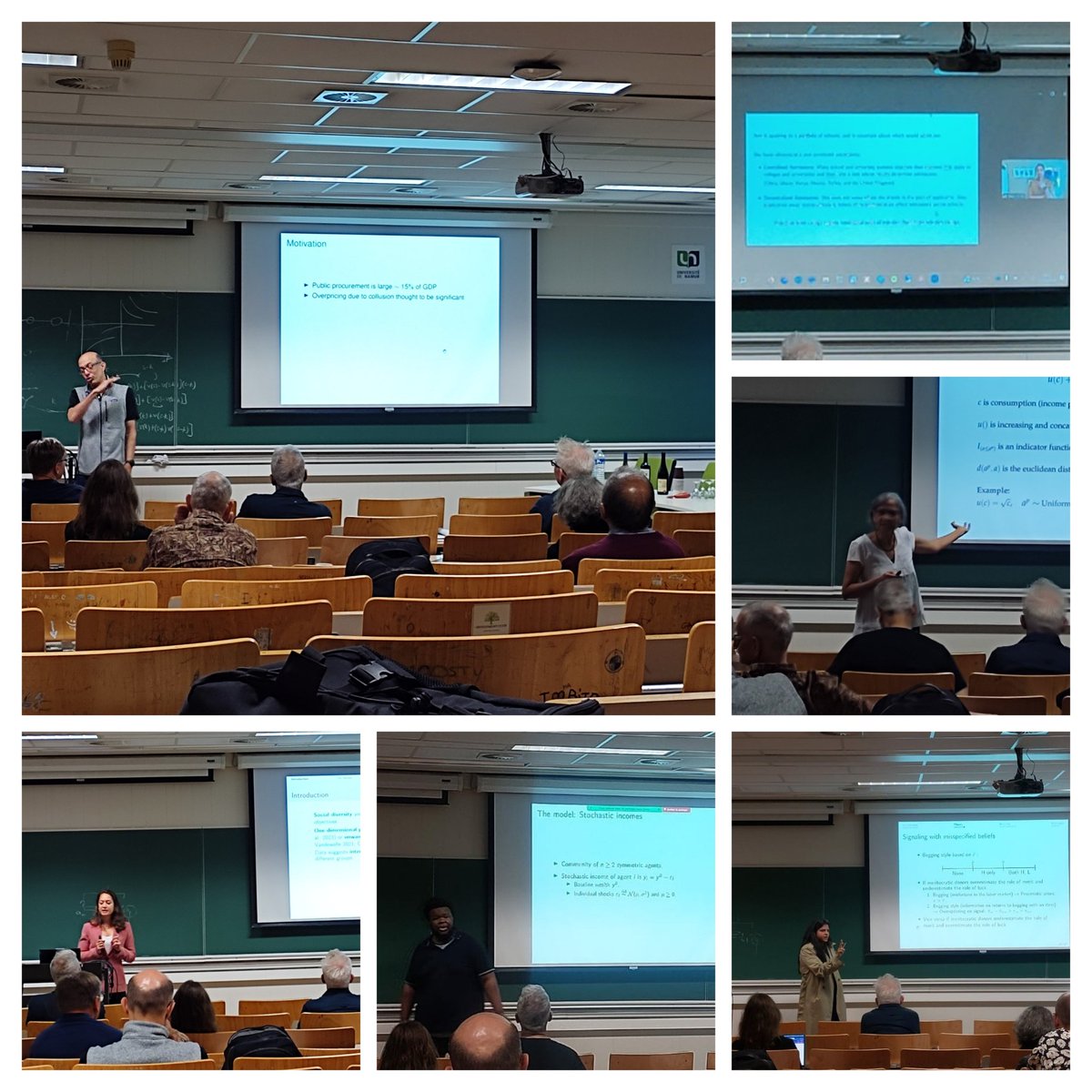 EconUNamur's tweet photo. Day 2 and last day of #ThReD conference in @UNamur!
More great presentations today @LQL_Caroline @NishthaChatters @BeneTizie @SNageebAli
See you all for the next one! https://t.co/a9Txhdcflr