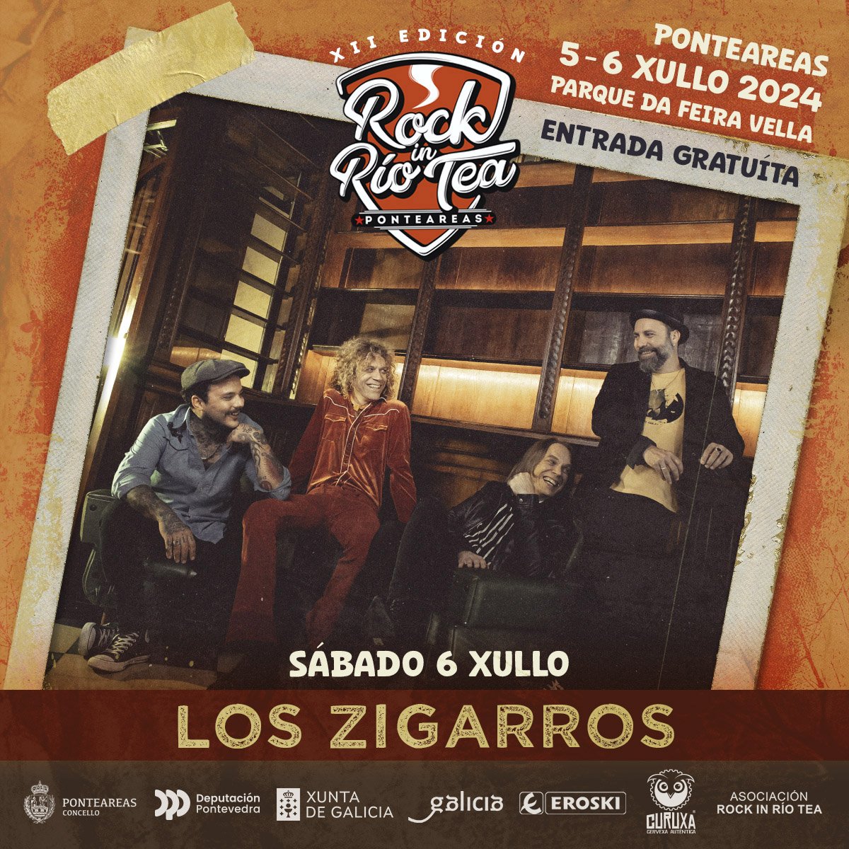 #loszigarros @loszigarros #rockinriotea #ponteareas #rock #musicaendirecto #festivalesengalicia