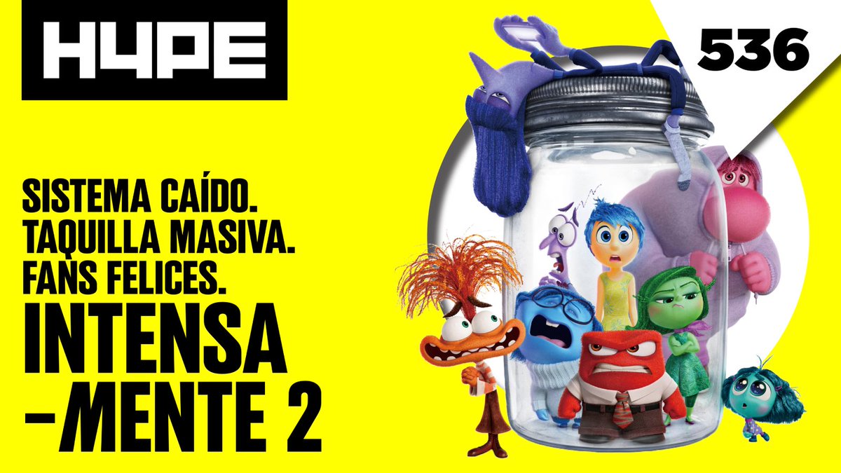 En el ep. 536 llegan nuestras reseñas de Intensa-Mente 2 y El club de los vándalos, opiniones del cartel del Corona Capital 2024 y el arresto de Justin Timberlake
Hostean: <a href="/Ruys/">rx</a> y <a href="/SoyKabri/">VIVICA</a> 
Links de audio, Spotify o Apple Podcasts: tr.ee/6F96cAAxem