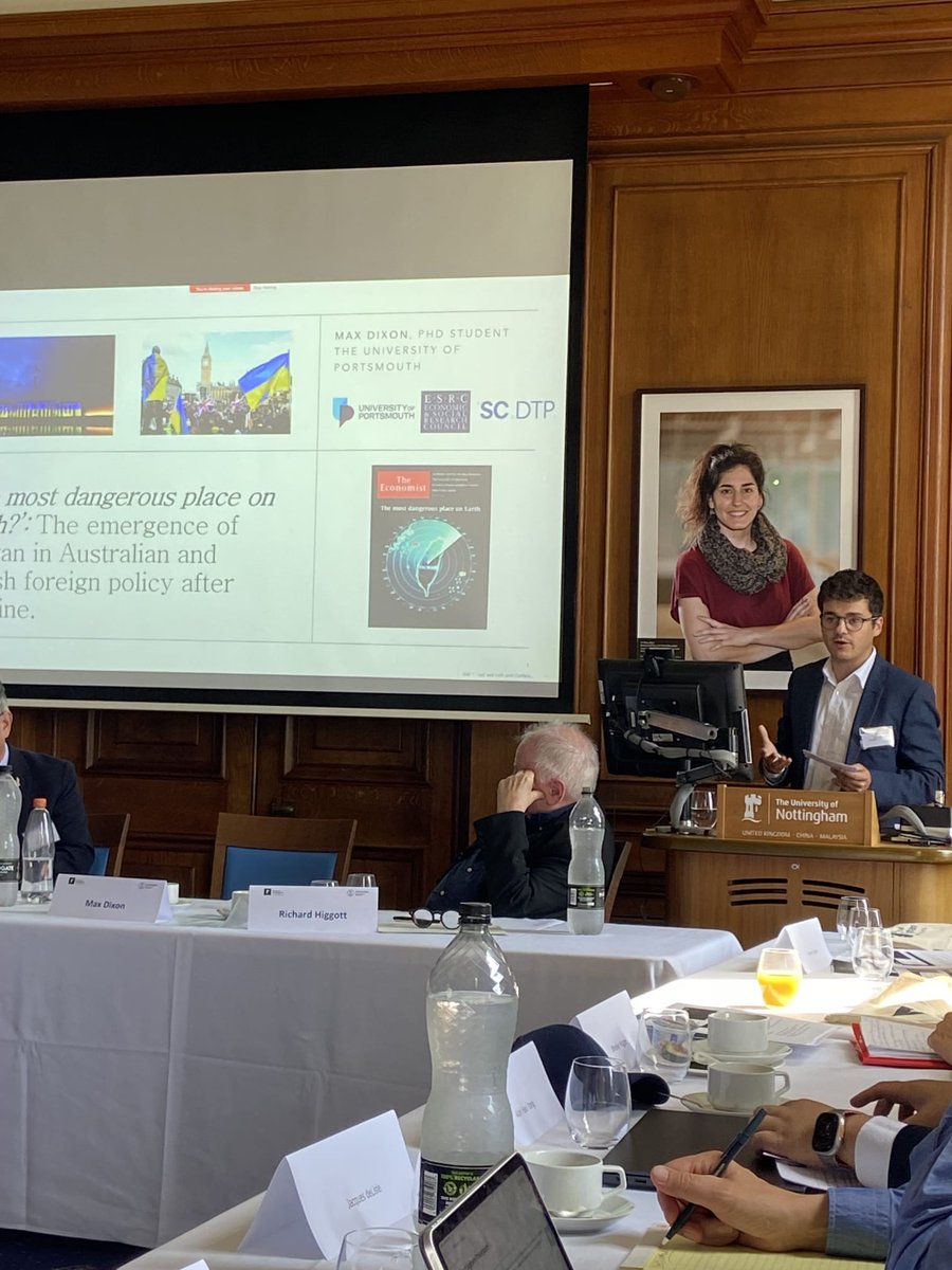 Fantastic two days this week attending and presenting a paper on Taiwan in 🇦🇺 and 🇬🇧 foreign policy after Ukraine at the fascinating <a href="/UZH_en/">University of Zurich</a>  &amp; <a href="/UniofNottingham/">Uni of Nottingham #WeAreUoN</a> Joint-Conference - Changing dynamics in geopolitics: Implications for Taiwan. <a href="/UoN_TRH/">Taiwan Research Hub</a>