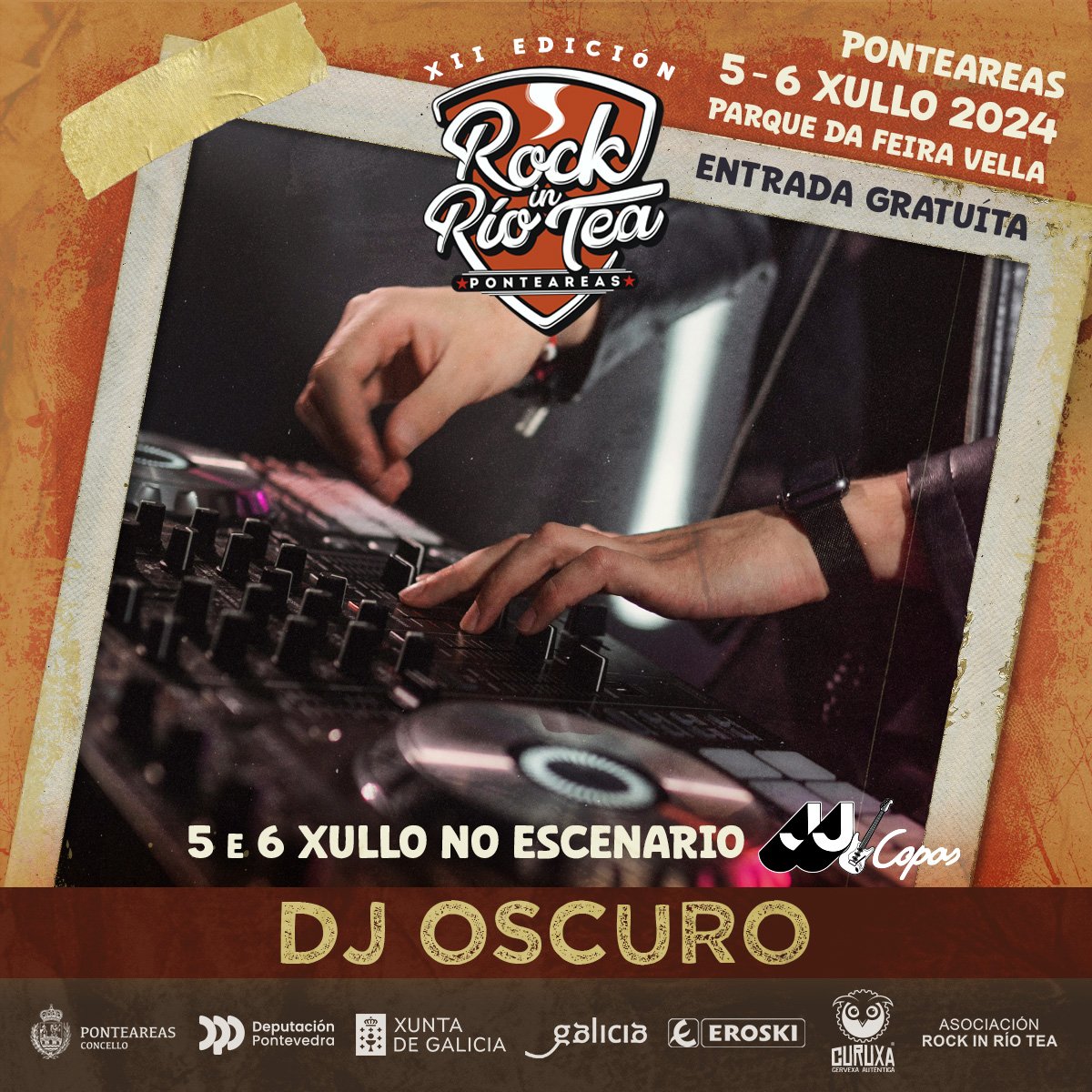 #djoscuro #rockinriotea #ponteareas #rock #musicaendirecto #festivalesengalicia