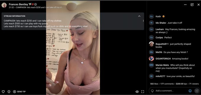 IM LIVE ON OF RIGHT NOW COME SAY HI! It&rsquo;s starting to get spicey❤️❤️🥵 https://t.co/XHYqzOpon8 https://t<a href="/tag/sol"class="tags"><span>#sol</span></a><a href="/tag/solanasummer"class="tags"><span>#solanasummer</span></a>