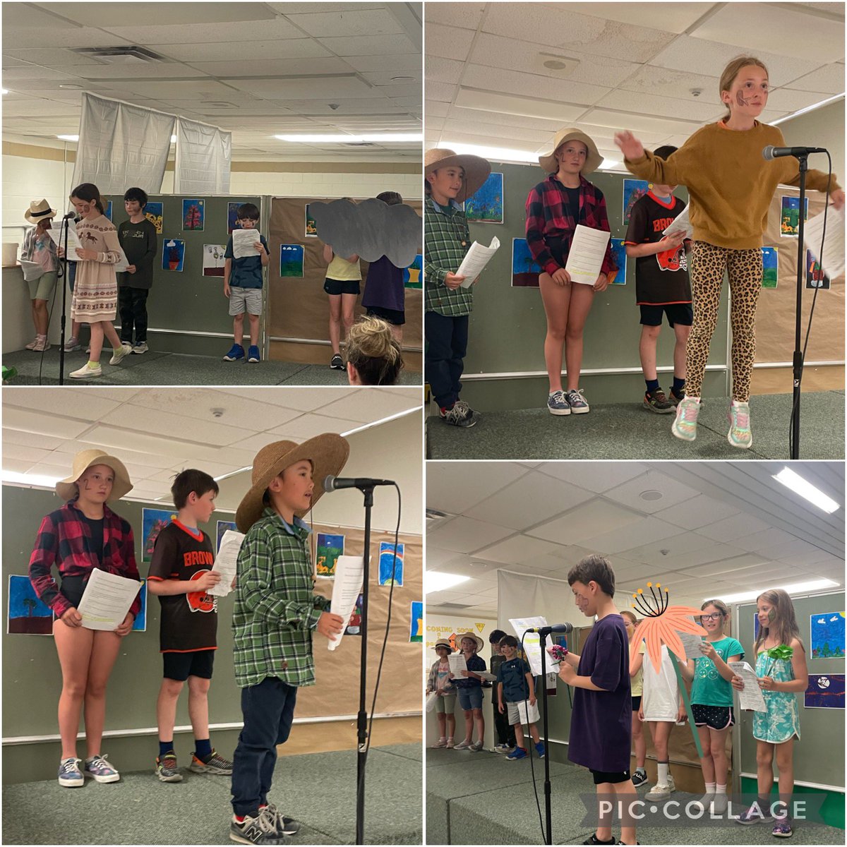 Students did a wonderful job in their performances of “Une Graine Grandit” (A Seed Grows) today. They spoke so well in French and worked collaboratively as a group to put this performance together in two weeks.  Bravo, les amis! 🌱🌸☀️🌧️🌎 So proud of them!
