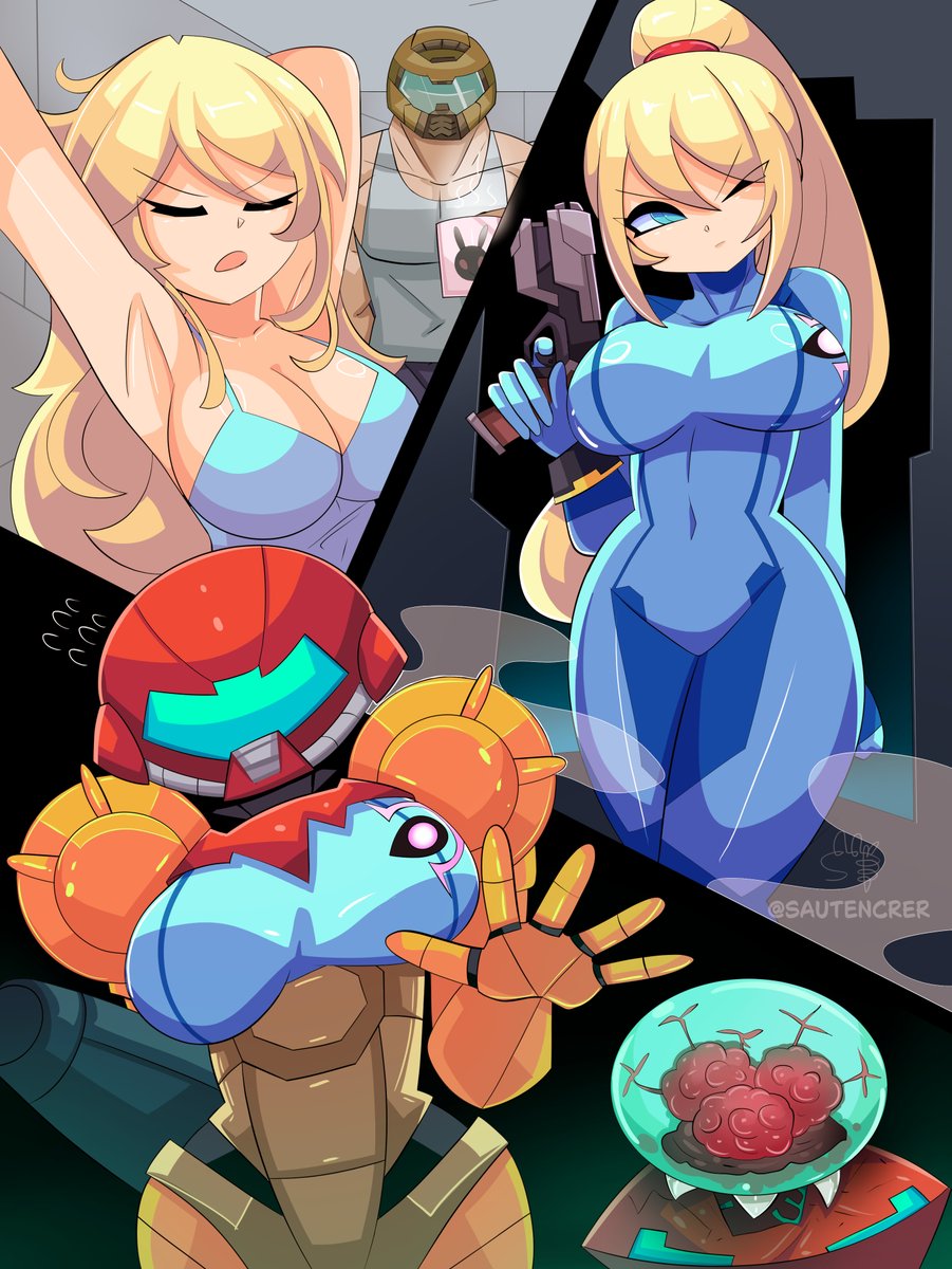 inflatable vibrating butt plug Sexy Samus main image 0