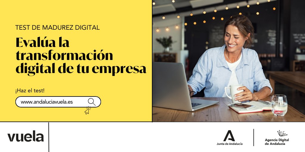 🚀📊 ¿Cómo es tu empresa de digital? Seguro que piensas que estás al día pero... ¿Te atreves a ponerla a prueba? 😉 Con nuestro test de madurez digital descubrirás tus debilidades y fortalezas. 💪 ¿Te apuntas?

💻 lajunta.es/4ui66

#AndalucíaVuela